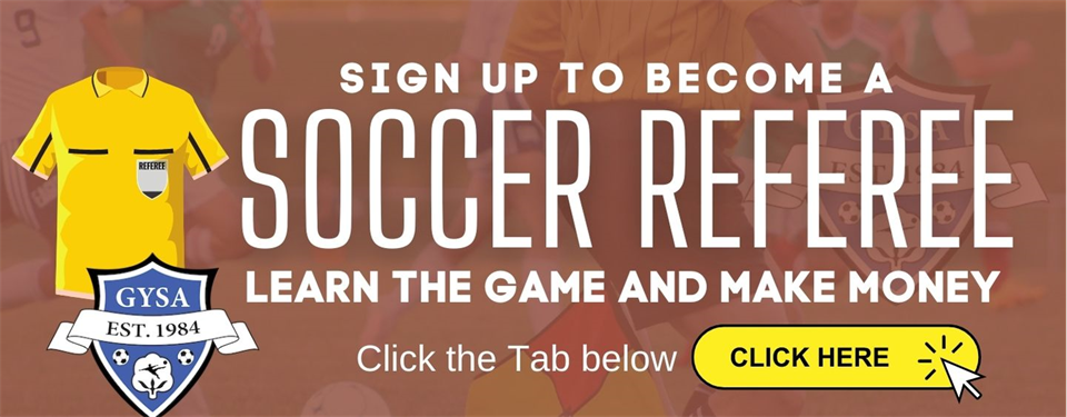 Become a referee, and make money with the game you love!!